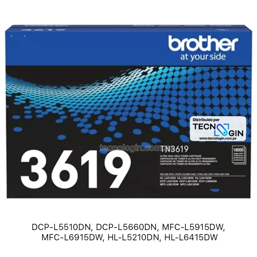 Toner Brother TN-3619 DCP-L5660DN MFC-L6915DW