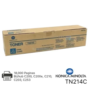 Toner Konica Minolta TN214C