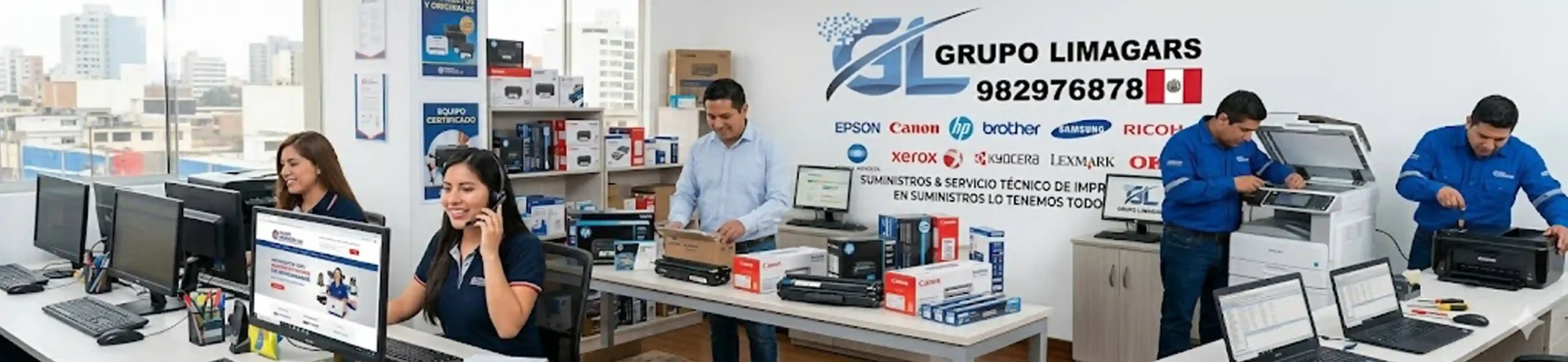 Banner Corporativo de Grupo Limagars